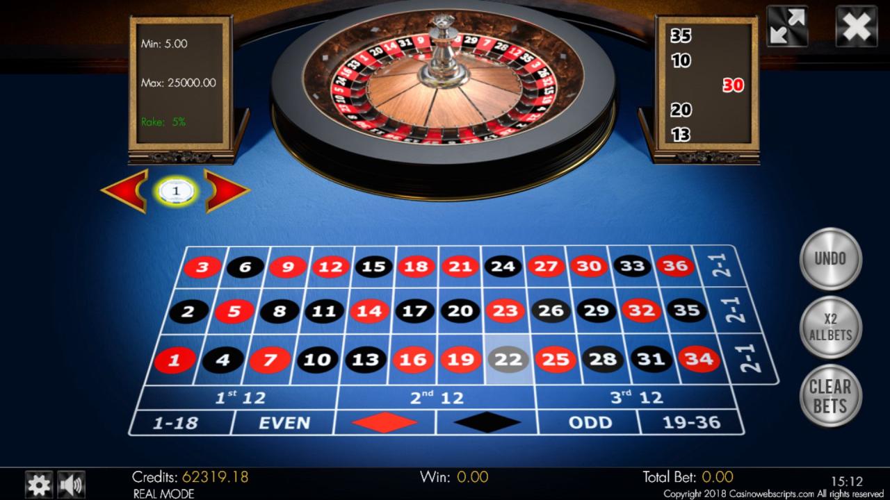 Buy HTML5 Mobile compatible No-Zero Roulette 3D game, featuring HD graphics and available to buy with source codes. T… | Casino games, Roulette, Online casino games